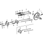 Camshaft Assembly for Honda GX200UT2 Engines