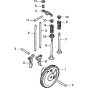 Camshaft (Horizontal Type) Assembly for Honda GX22 Engines