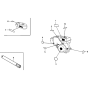 Label/Tool Assembly for Honda GX240U1 Engines