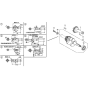 Crankshaft Assembly for Honda GX240UT2 Engines