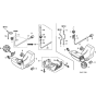 Fuel Tank Assembly for Honda GX25N (GCADK) Engines