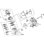 Carburettor Assembly for Honda GX25NT (GCART) Engines