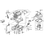 Crankcase Set Assembly for Honda GX25T (GCAPT) Engines