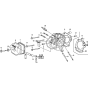 Cylinder Head Assembly  for Honda GX340T1 (GCAWT) Engines