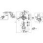 Carburetor Assembly for Honda GX340T2 (GCBFT) Engines