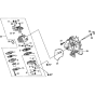 Carburetor Assembly for Honda GX35N (GCACM) Engines