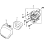 Air Filter Assembly for Honda GX35T (GCACM) Engines