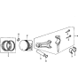 Piston Assembly for Honda GX390K1 (GCAA) Engines