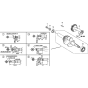 Crankshaft Assembly for Honda GX390T2 (GCBDT) Engines