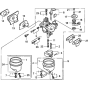 Carburettor Assembly for Honda GXH50 (GXCAL) Engine