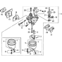 Carburettor Assembly for Honda GXH50U (GCAFK) Engine