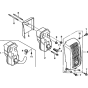 Muffler Assembly for Honda GXH50U (GCAFK) Engine