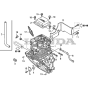 Cylinder Barrel Assembly for Honda GXH50UT (GCBYT) Engine