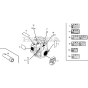 Label Tool Assembly for Honda GXH50UT (GCBYT) Engine