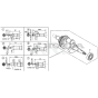 Crankshaft for Honda GXR120UT Engine