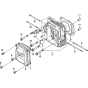 Cylinder Head Assembly for Honda GXV160H2 Engines