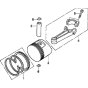 Piston Assembly for Honda GXV340T2 Engines