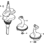 Crankshaft Assembly for Honda GXV390RT1 Engines