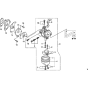 Carburettor Assembly for Honda GXV57 (GJALM) Engine