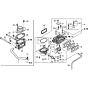 Carburetor Assembly for Honda GXV660R (GJAPK) Engines.