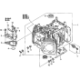 Cylinder Barrel Assembly for Honda GXV670 (GJAH) Engines.