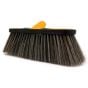 V-Tuf Hog Hair Car Wash Brush Black With Rubber Edging 300mm Cleaning Width 9cm - 1/4" F Inlet - V-TUF Pressure Washer Parts - H2.022