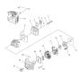 Air Cleaner, Carburettor, Muffler for ECHO HC-155ES Hedgetrimmer