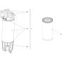 Fuel Filter Assembly for Hamm HD90 (H245) Rollers