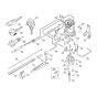 Electric Motor, Switching System Assembly  for Stihl/ Viking HE 805 Electric Hedge Trimmers