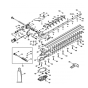 Angle Drive, Adjustable Thru 130 degree, 600 mm Assembly for Stihl HL91K Long Reach Hedgetrimmers