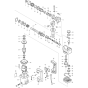 Main Assembly for Makita HR2010 Rotary Hammer Drill