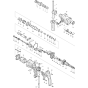 Main Assembly for Makita HR2470 Rotary Hammer Drill