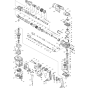 Main Assembly for Makita HR3541FC Rotary Hammer Drill