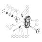 Transmission Assembly -6 for OREC HR662 (2021) Mower