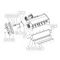 Rotary Cover Assembly -2 for OREC HR662 (2021) Mower