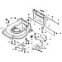 Cutter Housing for Honda HRD535 - HXE Lawn Mower