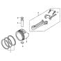 Piston/Connecting Rod for Honda HRG415C1 (IZY) - SDEE Lawn Mower