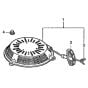 Recoil Starter for Honda HRG415C1 (IZY) - SDEE Lawn Mower