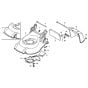 Cutter Housing for Honda HRG415C2 (IZY) - PDEE/A Lawn Mower