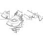 Cutter Housing for Honda HRG465C2 - SDEE/A Lawn Mower