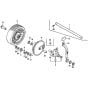 Rear Wheel for Honda HRG536C1 - SDF Lawnmower