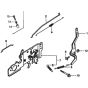 Control for Honda HRG536C1 - SDFA Lawnmower