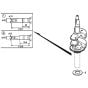 Crankshaft for Honda HRX426C - PXE Lawn Mower