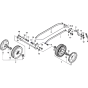 Wheel - Front Assembly for Honda HRX426 RXE Lawn Mowers