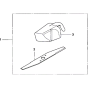 Mulching Kit Assembly for Honda HRX476 HX Lawnmower