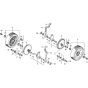 Wheel Rear Assembly for Honda HRX537-C2-HYE Lawn Mowers