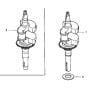 Crankshaft for Honda HRX537C - HME Lawn Mower