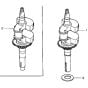 Crankshaft for Honda HRX537C2 - HZEA Lawn Mower