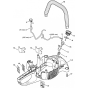 Stihl HS46 Hedge Trimmer Fuel Tank Assembly 