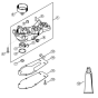 Gear Head Assembly for Stihl HS 52 Hedgetrimmers